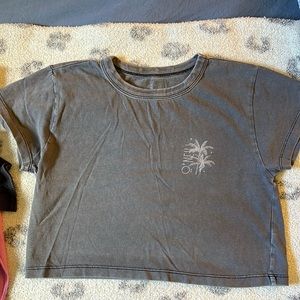 O’Neill Surf Crop T-Shirt Dark Grey